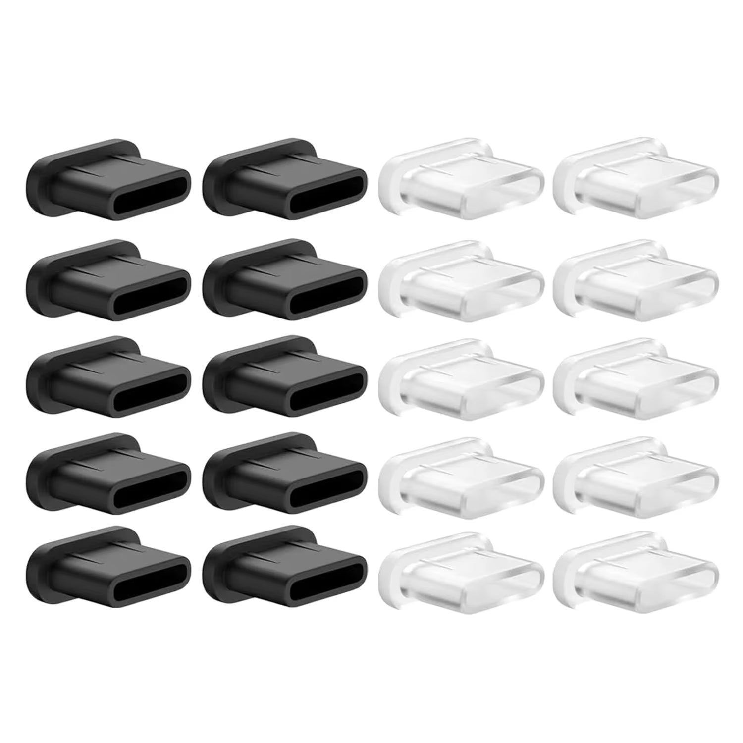 Silicone Dust Plugs Type C Charging Port Protector Stopper Cap Cover for Iphone 17 16 15 Pro Max Samsung Xiaomi Anti-Dust Plug