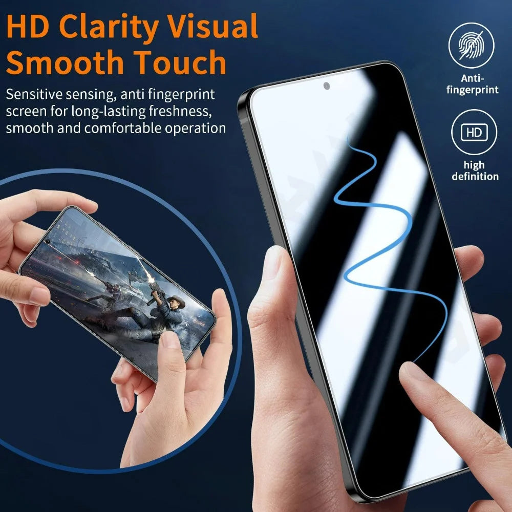 2 Pack for Samsung Galaxy Z Fold 7 6 5 Tempered Glass Screen Protector Auto Dust-Elimination Bubble Free HD Clear